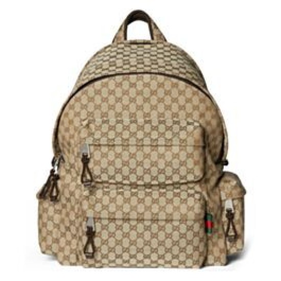 Replica perfetta Zaino grande Gucci con logo Gucci 800182 Albicocca Imitazione Outlet Online