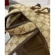 Replica perfetta Zaino grande Gucci con logo Gucci 800182 Albicocca Imitazione Outlet Online
