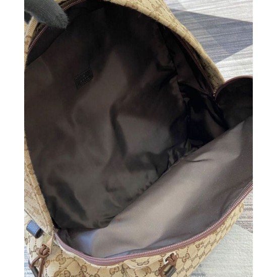 Replica perfetta Zaino grande Gucci con logo Gucci 800182 Albicocca Imitazione Outlet Online