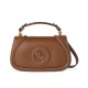Replica perfetta Borsa Piccola con Manico Superiore Gucci Blondie 815714 Caffè Imitazione Outlet Online