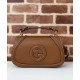 Replica perfetta Borsa Piccola con Manico Superiore Gucci Blondie 815714 Caffè Imitazione Outlet Online