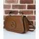 Replica perfetta Borsa Piccola con Manico Superiore Gucci Blondie 815714 Caffè Imitazione Outlet Online
