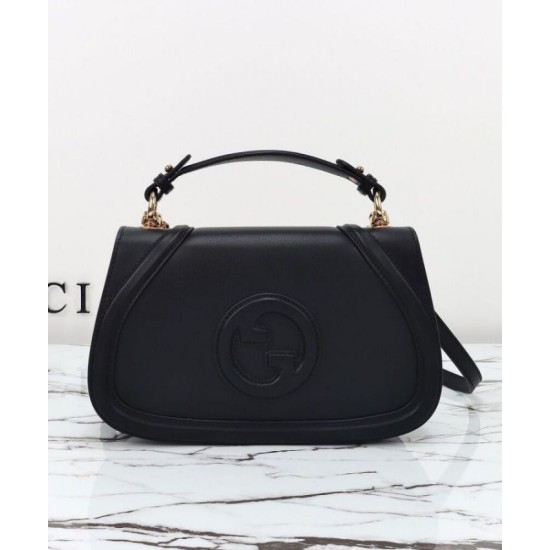 Replica perfetta Borsa Piccola con Manico Superiore Gucci Blondie 815714 Nero Imitazione Outlet Online