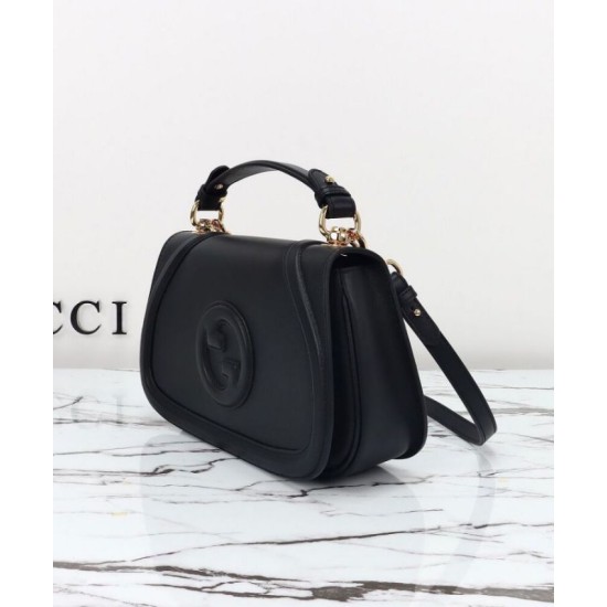 Replica perfetta Borsa Piccola con Manico Superiore Gucci Blondie 815714 Nero Imitazione Outlet Online