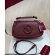 Replica perfetta Borsa Piccola con Manico Superiore Gucci Blondie 815714 Malva Imitazione Outlet Online