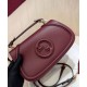 Replica perfetta Borsa Piccola con Manico Superiore Gucci Blondie 815714 Malva Imitazione Outlet Online