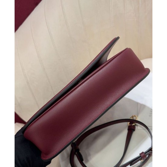 Replica perfetta Borsa Piccola con Manico Superiore Gucci Blondie 815714 Malva Imitazione Outlet Online
