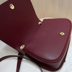 Replica perfetta Borsa Piccola con Manico Superiore Gucci Blondie 815714 Malva Imitazione Outlet Online