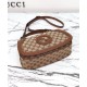 Perfette Qualità Repliche Borsa piccola Gucci Blondie con manico superiore 815714 Caffè Imitazione