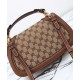 Perfette Qualità Repliche Borsa piccola Gucci Blondie con manico superiore 815714 Caffè Imitazione