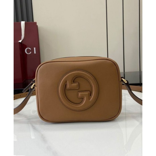 Perfette Qualità Repliche Borsa a tracolla mini Gucci Blondie 820429 Caffè Imitazione