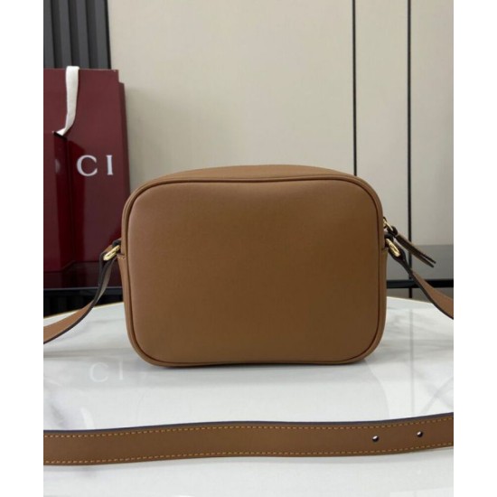 Perfette Qualità Repliche Borsa a tracolla mini Gucci Blondie 820429 Caffè Imitazione