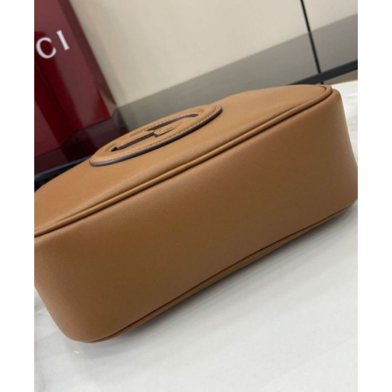 Perfette Qualità Repliche Borsa a tracolla mini Gucci Blondie 820429 Caffè Imitazione