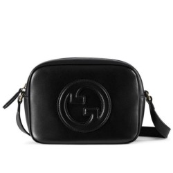 Miglior Falso Borsa a tracolla mini Gucci Blondie 820429 Nera Economiche Premium