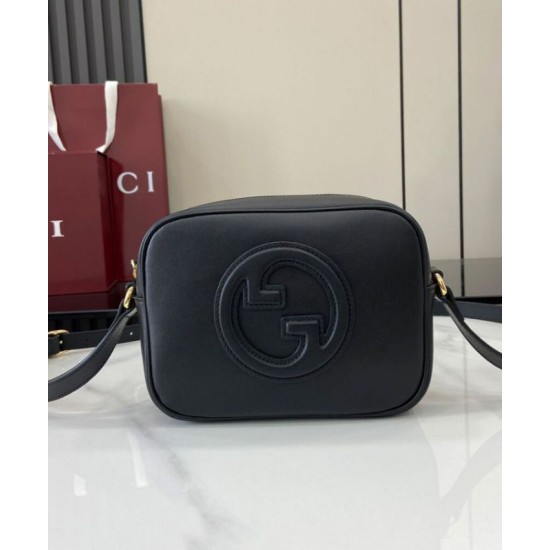 Miglior Falso Borsa a tracolla mini Gucci Blondie 820429 Nera Economiche Premium