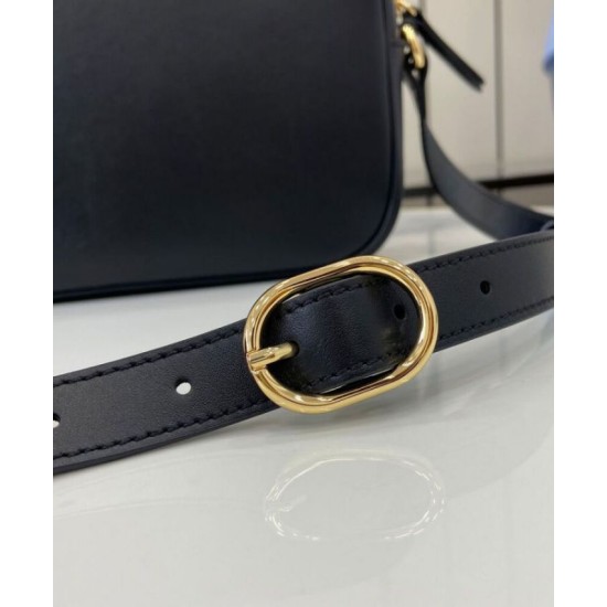 Miglior Falso Borsa a tracolla mini Gucci Blondie 820429 Nera Economiche Premium