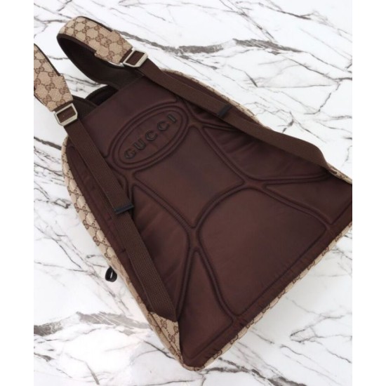 Migliore Repliche Zaino Medio Gucci Con Logo Gucci 800265 Albicocca Economiche Outlet Online