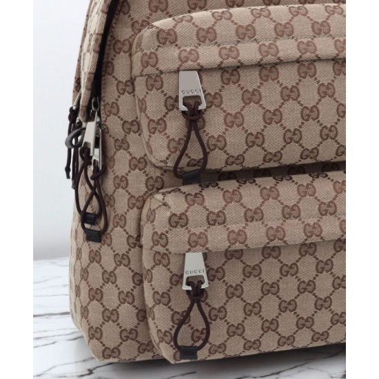 Migliore Repliche Zaino Medio Gucci Con Logo Gucci 800265 Albicocca Economiche Outlet Online