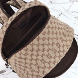 Migliore Repliche Zaino Medio Gucci Con Logo Gucci 800265 Albicocca Economiche Outlet Online
