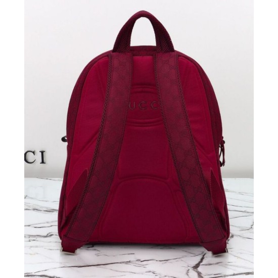 Migliore Repliche Zaino Medio Gucci Con Logo Gucci 800265 Rosso Economiche Outlet Online
