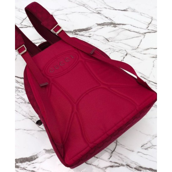 Migliore Repliche Zaino Medio Gucci Con Logo Gucci 800265 Rosso Economiche Outlet Online