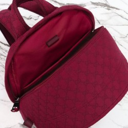 Migliore Repliche Zaino Medio Gucci Con Logo Gucci 800265 Rosso Economiche Outlet Online