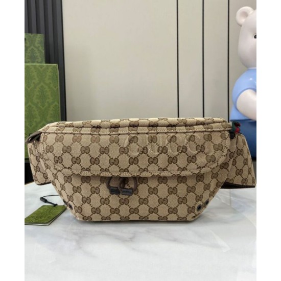 Migliore Repliche Borsa a marsupio Gucci GG Small 804262 Albicocca Economiche Outlet Online