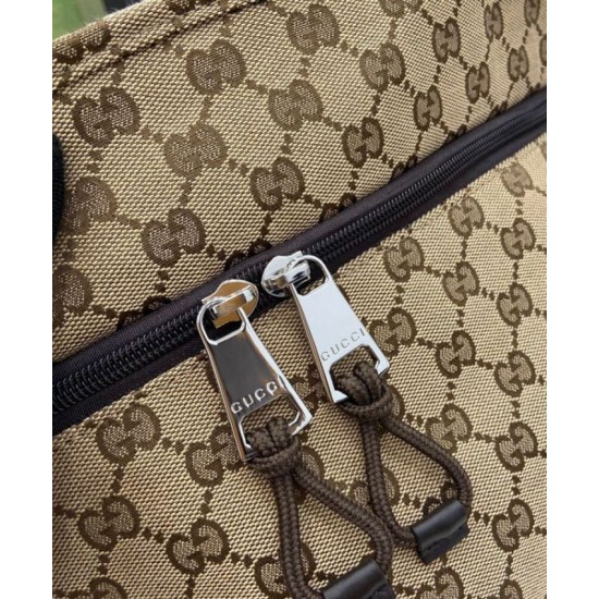 Migliore Repliche Borsa a marsupio Gucci GG Small 804262 Albicocca Economiche Outlet Online
