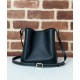 Borsa a secchiello Gucci GG Emblem Mini 815118 Nero Replica originale di alta qualità Perfette Qualità Repliche Borsa a secchiello Gucci GG Emblem Mini 815118 Nero Imitazione