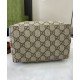Miglior Falso Borsa a secchiello Gucci GG Emblem Mini 815118 Caffè Economiche Premium