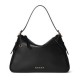 Migliore Repliche Borsa a tracolla media Gucci GG Emblem 815217 Nero Economiche Outlet Online