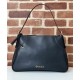 Migliore Repliche Borsa a tracolla media Gucci GG Emblem 815217 Nero Economiche Outlet Online