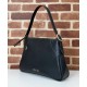 Migliore Repliche Borsa a tracolla media Gucci GG Emblem 815217 Nero Economiche Outlet Online