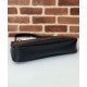Migliore Repliche Borsa a tracolla media Gucci GG Emblem 815217 Nero Economiche Outlet Online