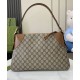 Borsa a tracolla media Gucci GG Emblem 815217 Caffè Replica originale di alta qualità Replica perfetta Borsa a tracolla media Gucci GG Emblem 815217 Caffè Imitazione Outlet Online