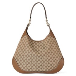 Replica perfetta Borsa a tracolla media Gucci B 815924 albicocca Imitazione Outlet Online