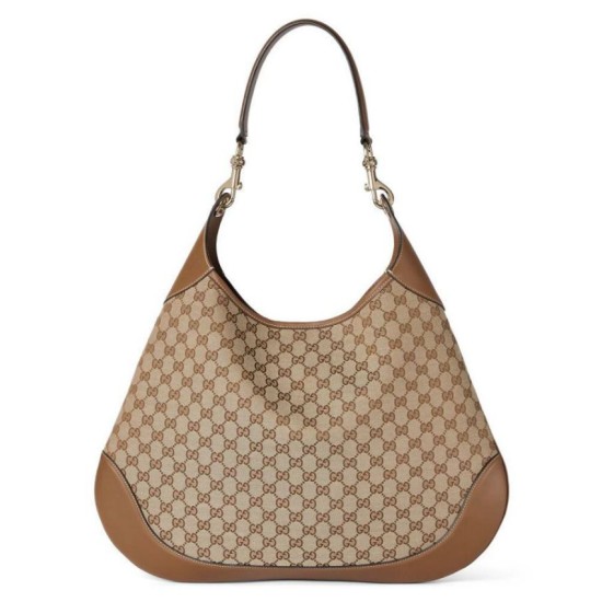 Replica perfetta Borsa a tracolla media Gucci B 815924 albicocca Imitazione Outlet Online