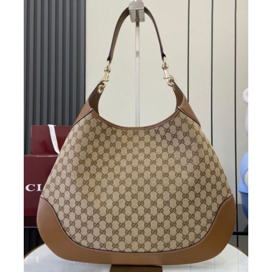 Replica perfetta Borsa a tracolla media Gucci B 815924 albicocca Imitazione Outlet Online
