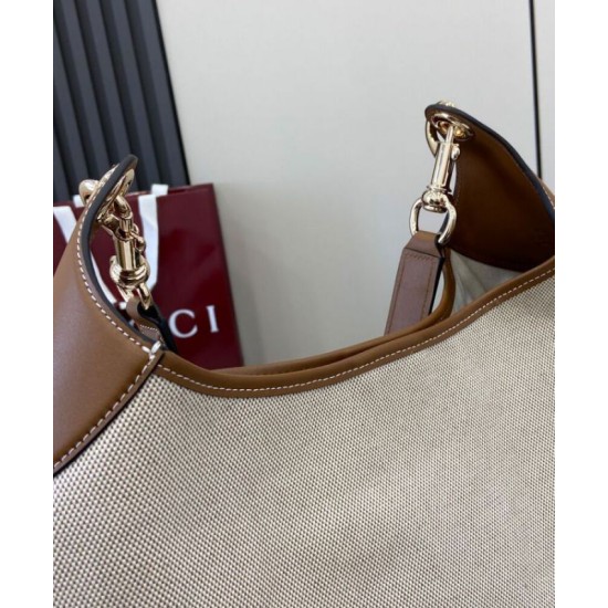 Replica perfetta Borsa a tracolla media Gucci B 815924 Crema Imitazione Outlet Online