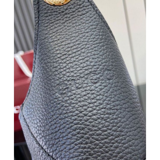 Migliore Repliche Borsa a tracolla media Gucci B 820169 Nera Economiche Outlet Online