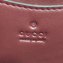 Perfette Qualità Repliche Borsa Mini con Manico Superiore Gucci GG Milano 806017 Malva Imitazione