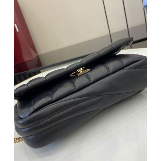 Migliore Repliche Borsa Mini con Manico Superiore Gucci GG Milano Nero Economiche Outlet Online