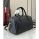 Perfette Qualità Repliche Borsa piccola con manico superiore Gucci GG Emblem 815255 Nera Imitazione
