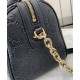 Perfette Qualità Repliche Borsa piccola con manico superiore Gucci GG Emblem 815255 Nera Imitazione