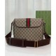 Replica perfetta Borsa Messenger Gucci Ophidia Media 761741 Caffè Scuro Imitazione Outlet Online