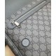 Miglior Falso Borsa Messenger Gucci Ophidia Media 761741 Grigio Scuro Economiche Premium