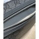 Miglior Falso Borsa Messenger Gucci Ophidia Media 761741 Grigio Scuro Economiche Premium