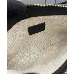 Miglior Falso Borsa Super Mini Gucci con stemma GG 815278 Nera Economiche Premium
