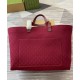 Miglior Falso Borsa Tote Gucci Grande GG 802166 Rosso Economiche Premium