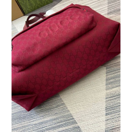 Miglior Falso Borsa Tote Gucci Grande GG 802166 Rosso Economiche Premium